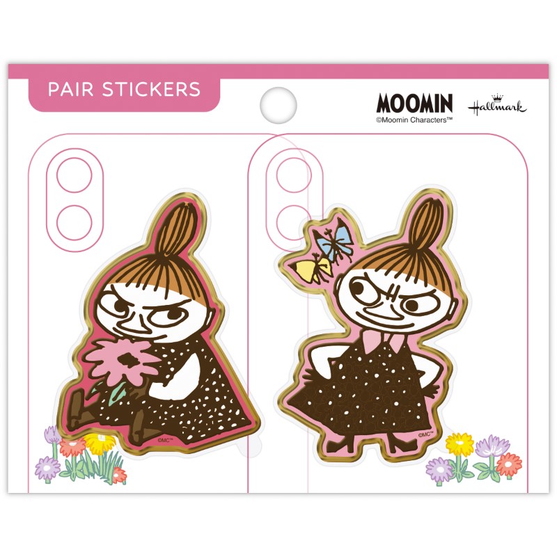 MOOMIN  ペアステッカーリトルミイ